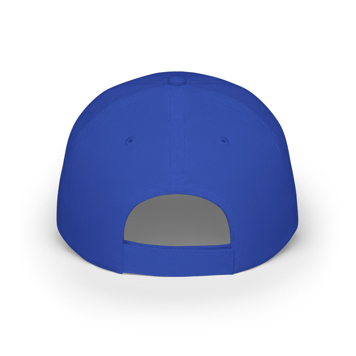 Low-Profile Cotton Baseball Cap — Multi-Color Embroidered Hat