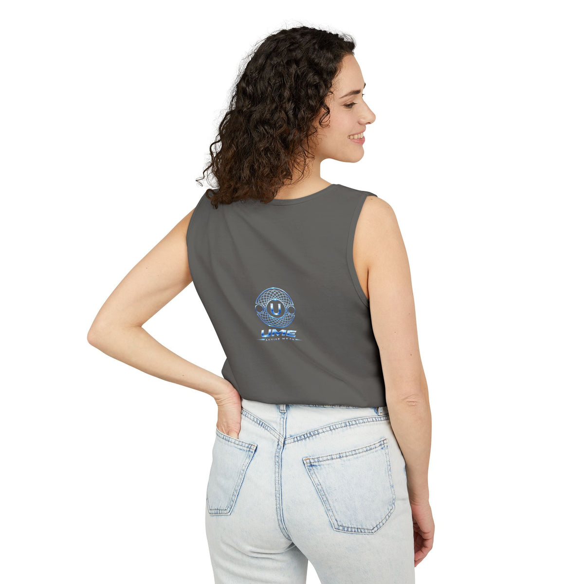 Garment-Dyed Tank Top — UME Activewear Logo