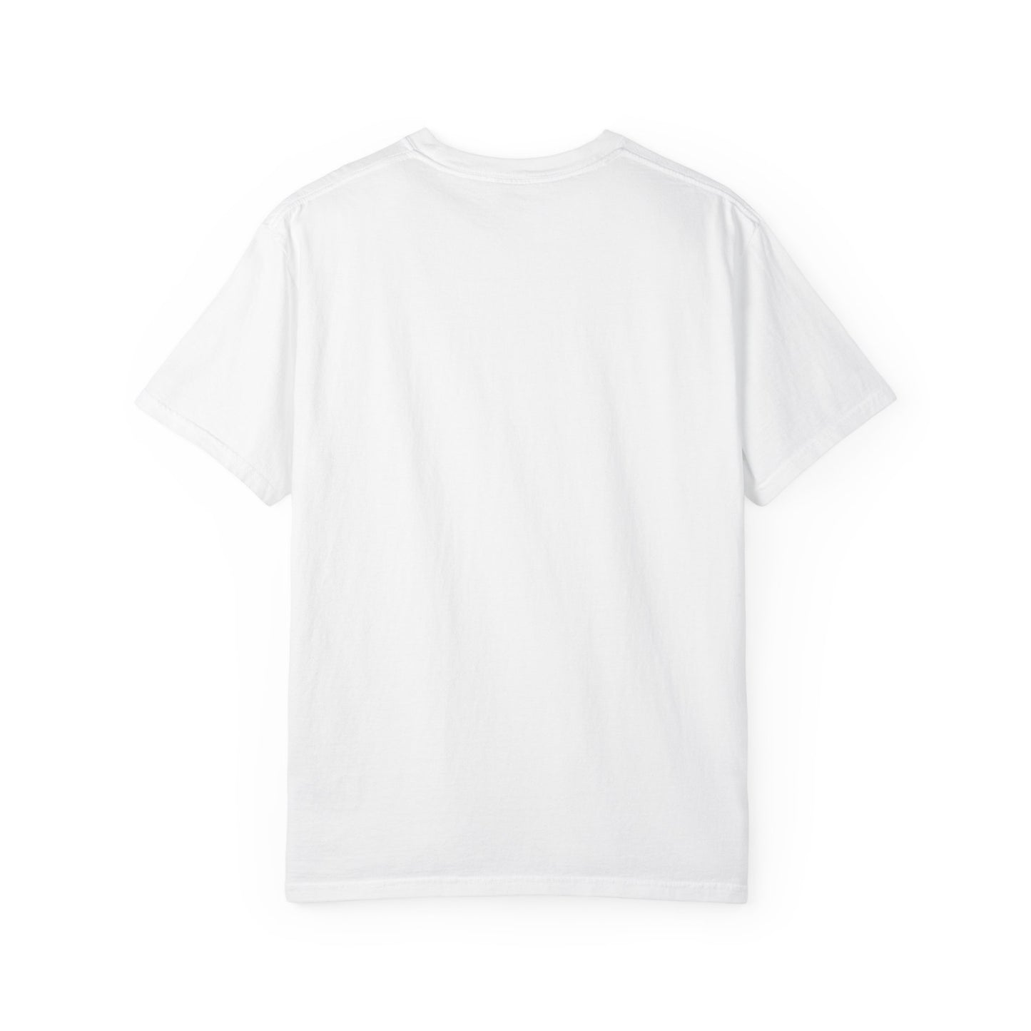 T-Shirt — Abstract 'America' Graphic Tee (Red & Blue Geometric Design)