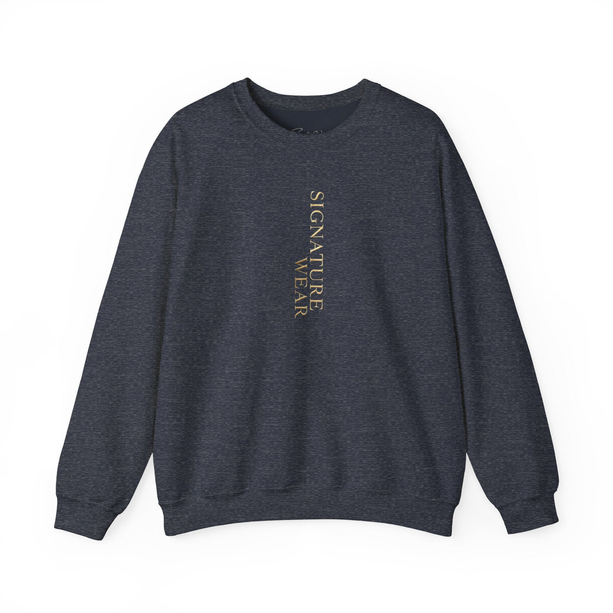 Signature Wear Minimalist Crewneck Sweatshirt — Black, Sand & More