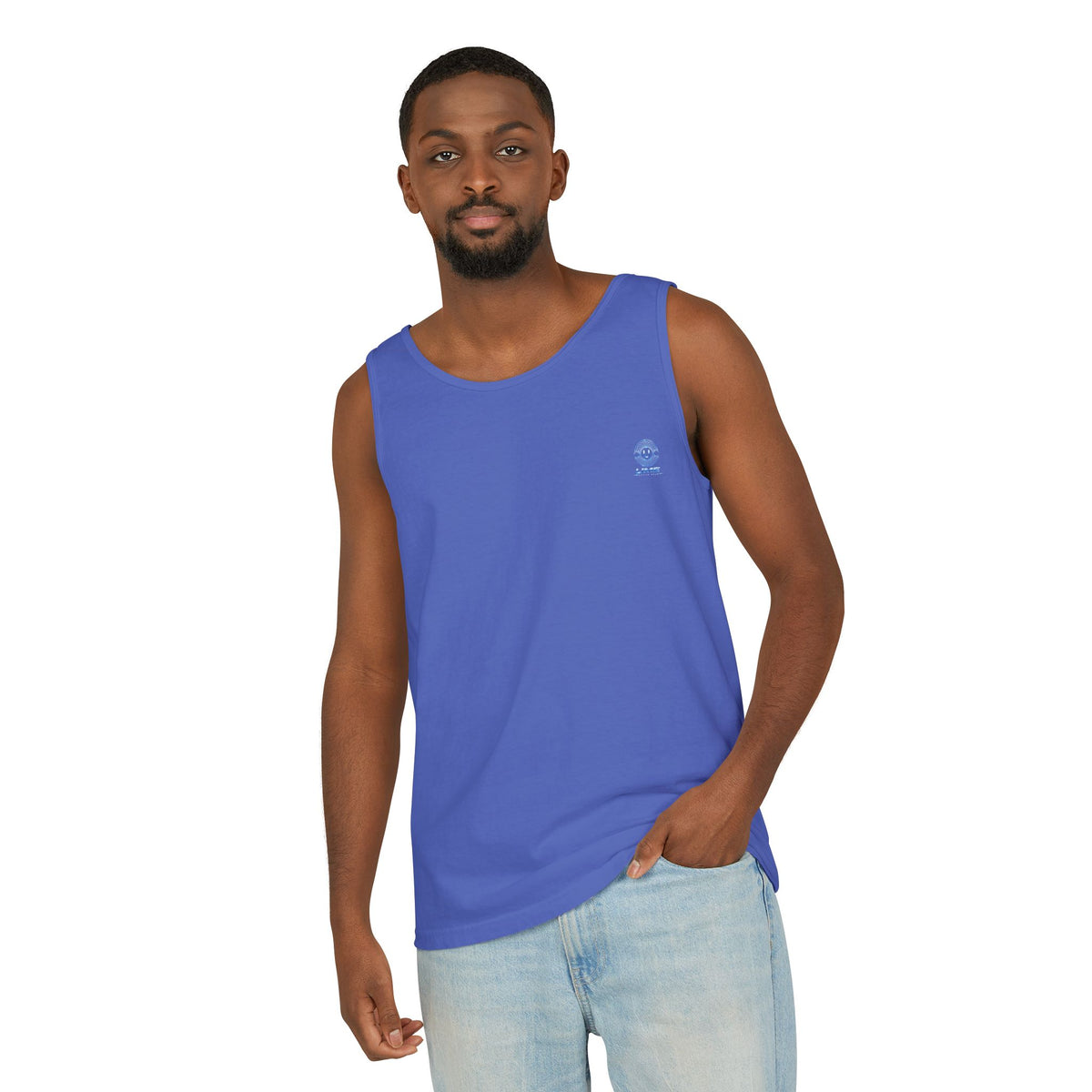 Garment-Dyed Tank Top — UME Activewear Logo