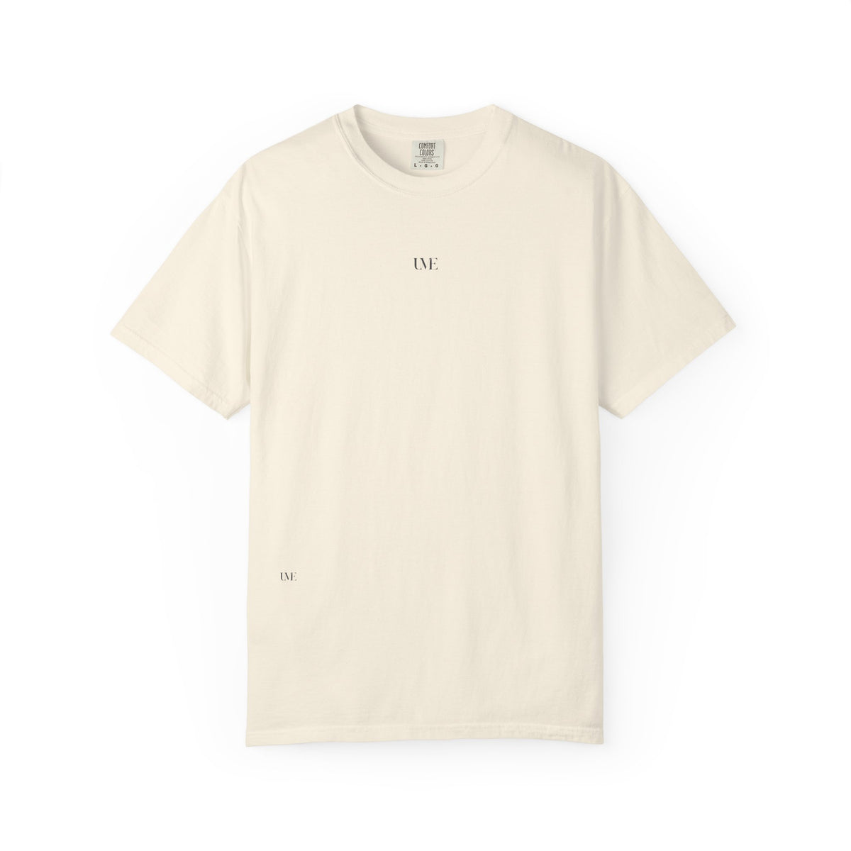 UME Minimalist Garment-Dyed T-Shirt — White, Black & More Colors