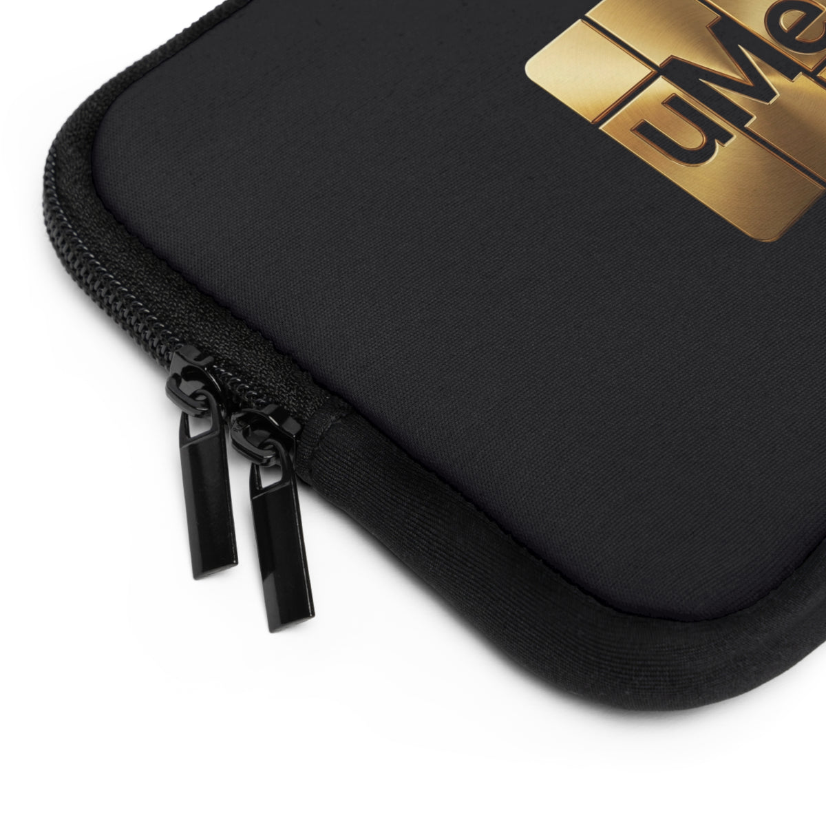 Gold Foil 'uMe' Laptop Sleeve — Sleek Protective Sleeve for Laptops & Tablets