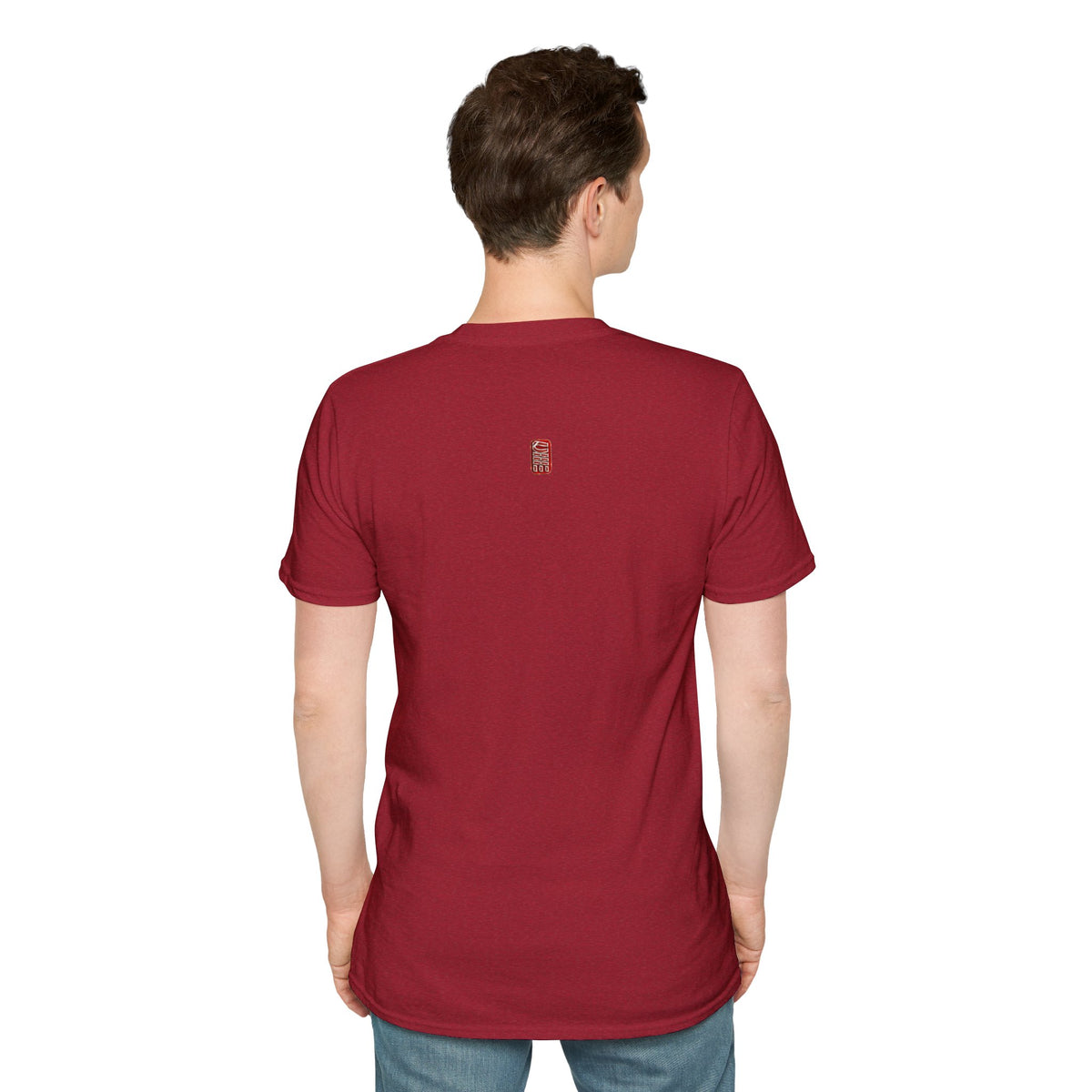 Minimalist Tiny Logo T-Shirt — Navy, White & More Base Colors