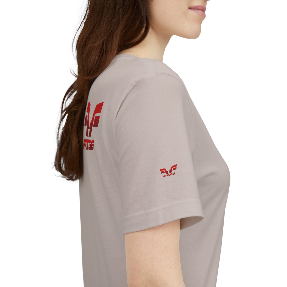 FFiGG Red Logo Graphic Tee — Black, White & More