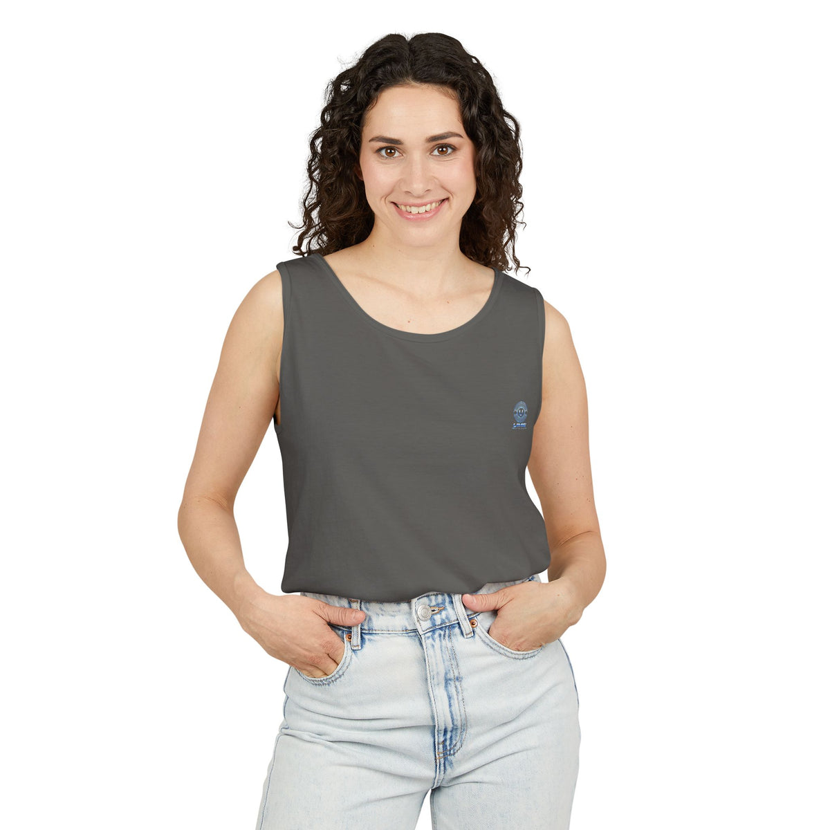 Garment-Dyed Tank Top — UME Activewear Logo