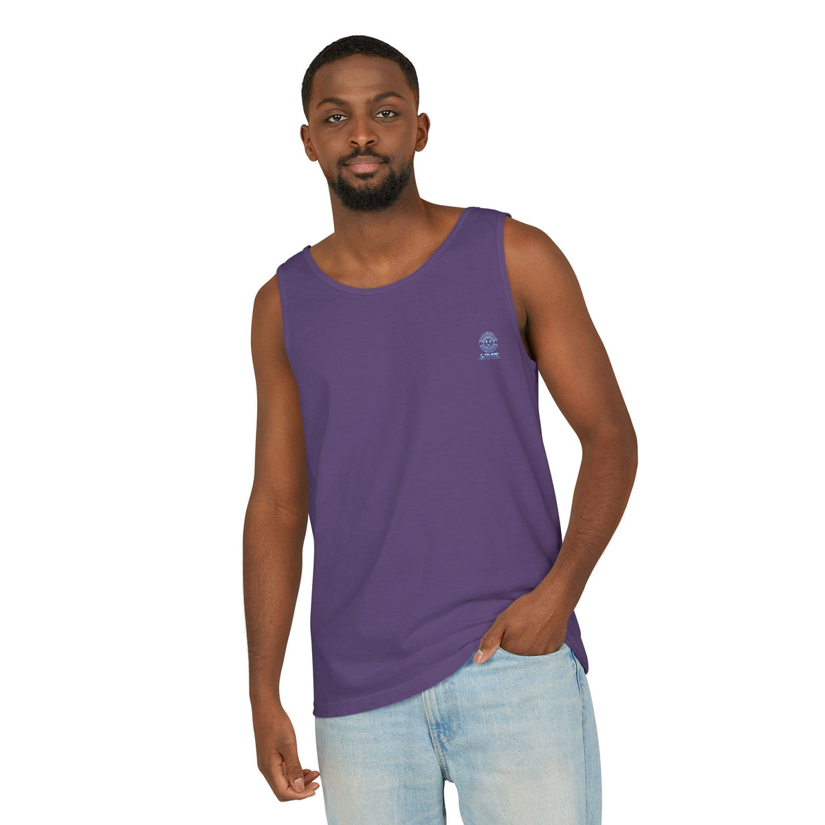 Garment-Dyed Tank Top — UME Activewear Logo