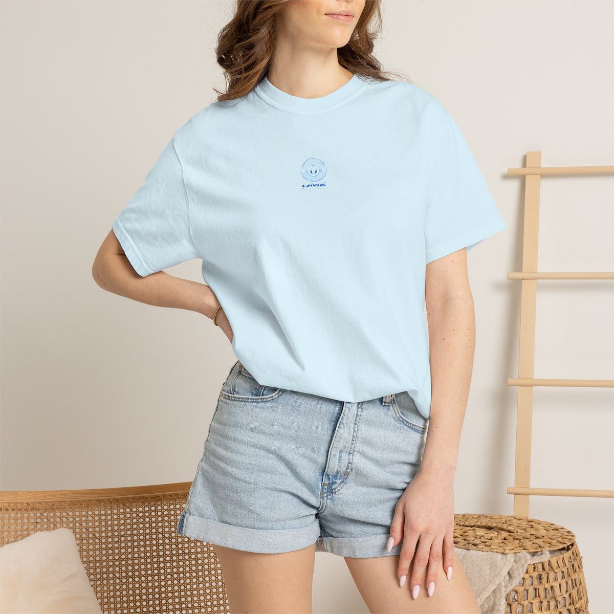 Garment-Dyed Heavyweight Tee — UME Activewear Logo