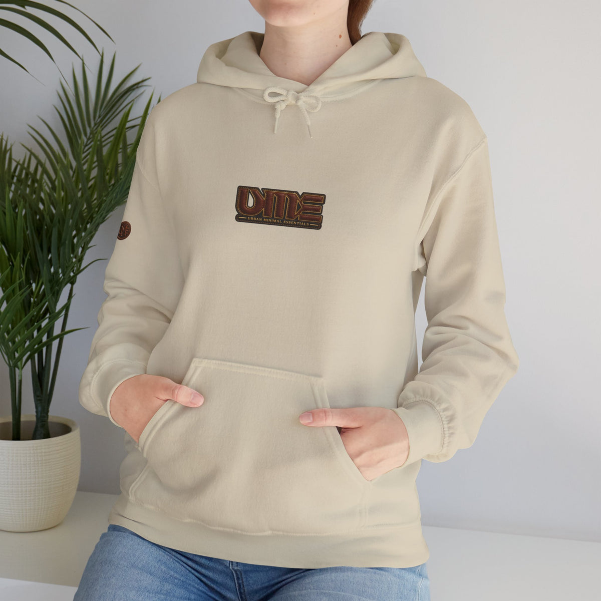 UME Retro Logo Hoodie — White, Black, Sand & More