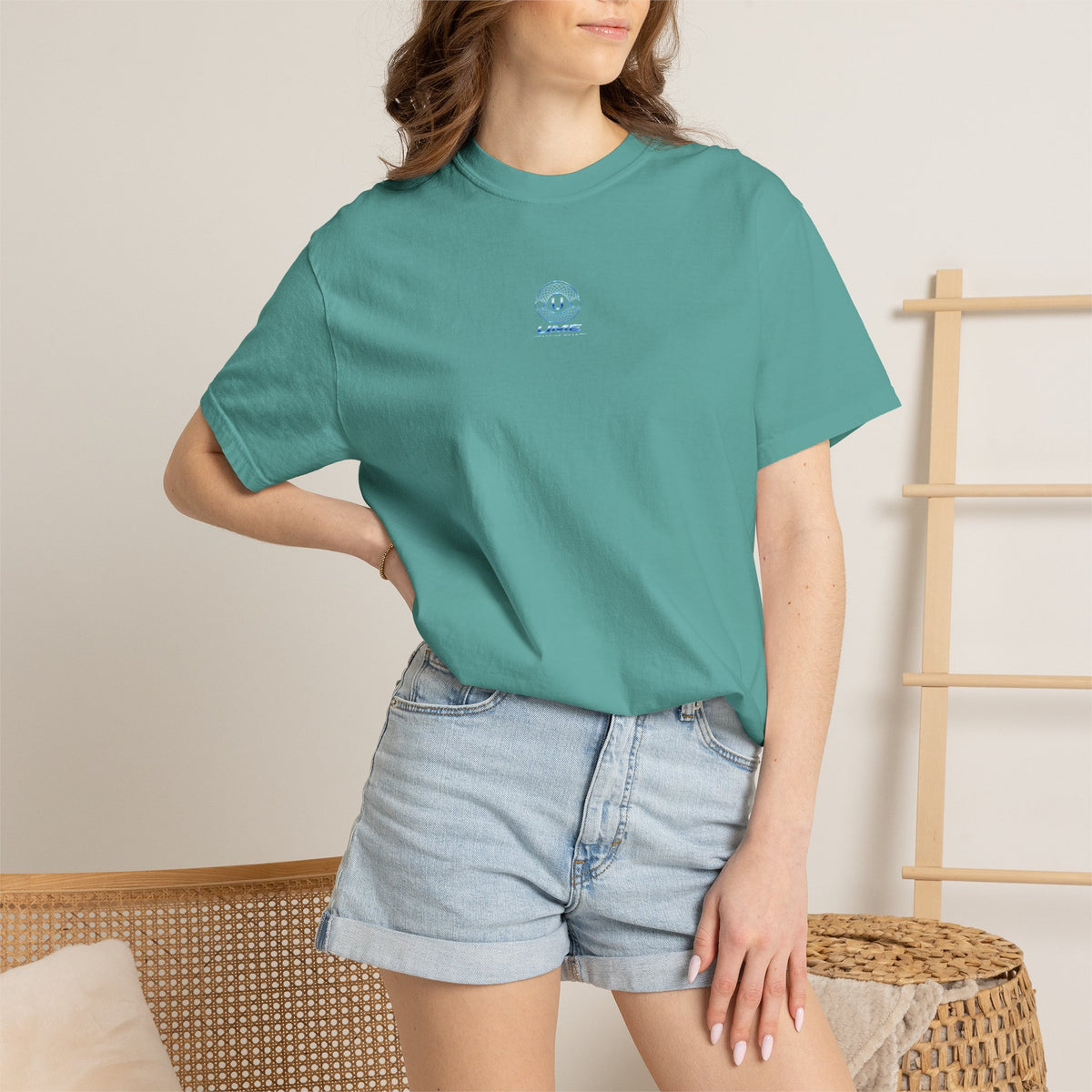 Garment-Dyed Heavyweight Tee — UME Activewear Logo