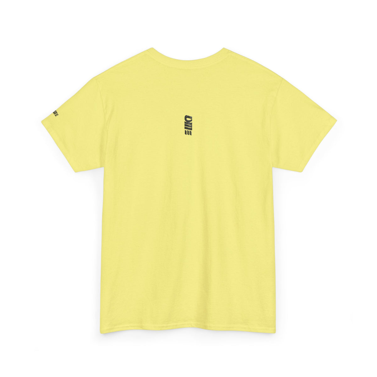 Minimalist Micro Logo Tee - White Cotton Casual Shirt