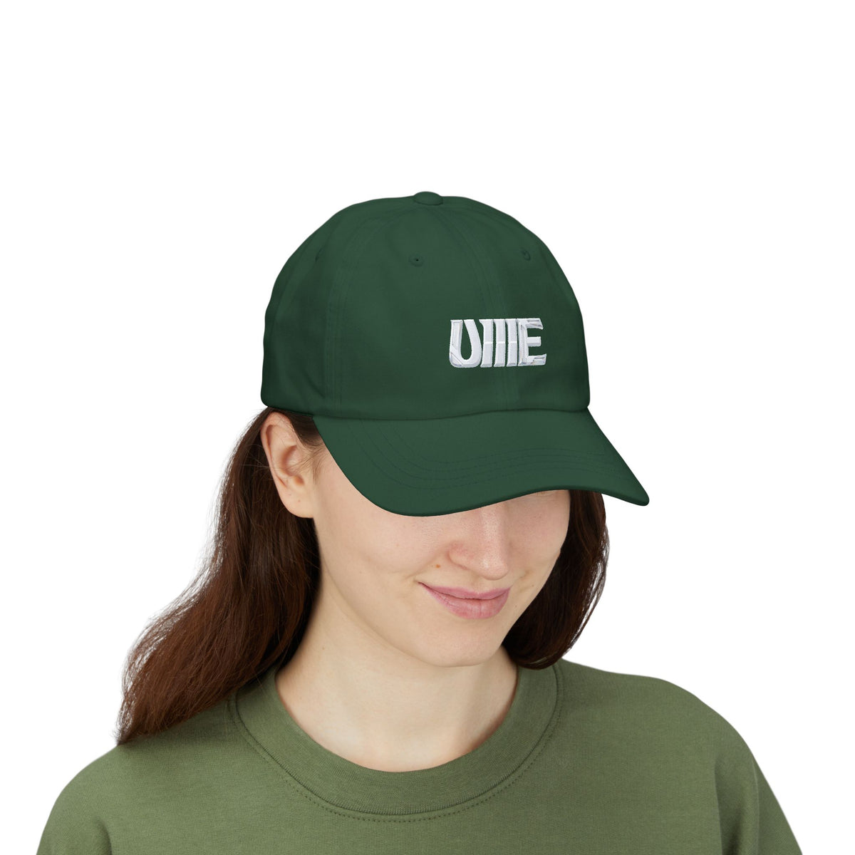 Classic Dad Cap — Multi-Color "ONE" Embroidered Baseball Hat