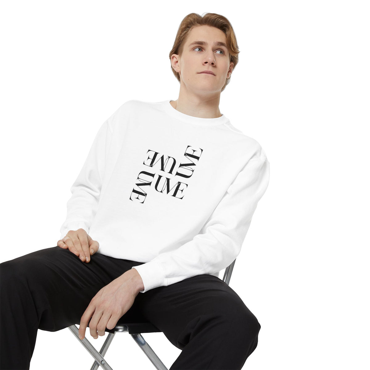 UME Statement Sweatshirt — White, Butter & More Colors