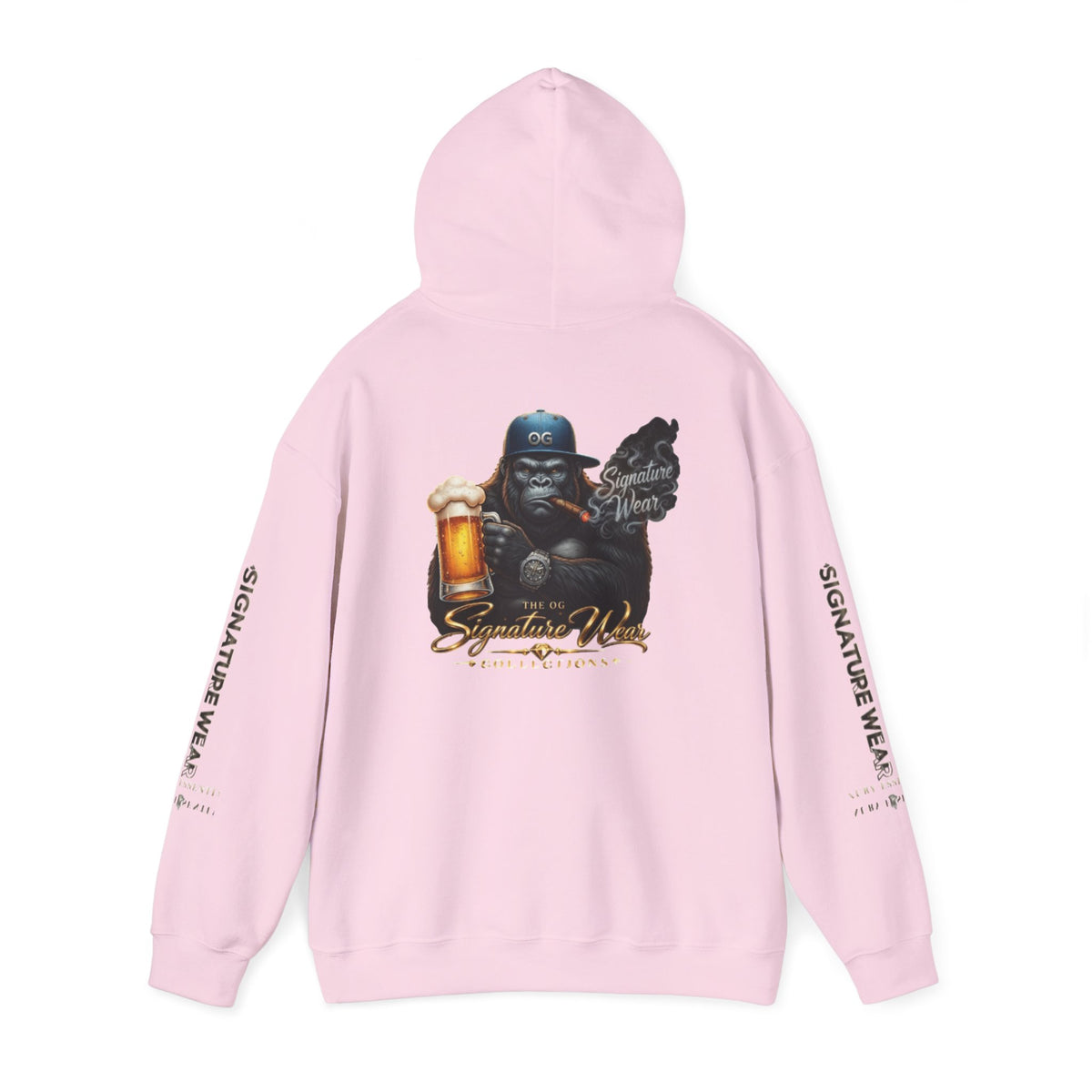 Signature Wear Gorilla Graphic Hoodie — Black, White, Sand & More