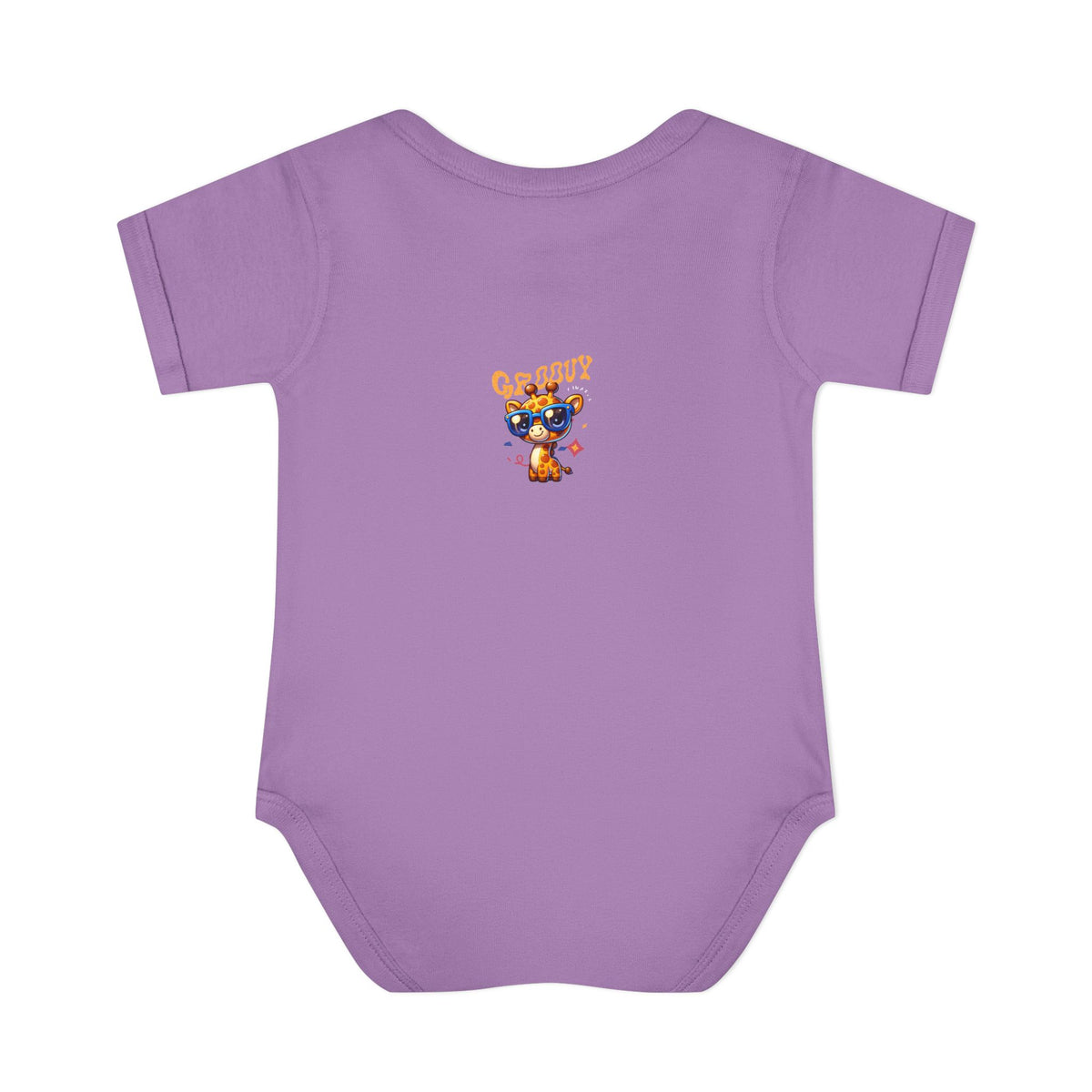 Giraffe Sunglasses Baby Bodysuit — Cute Infant Onesie