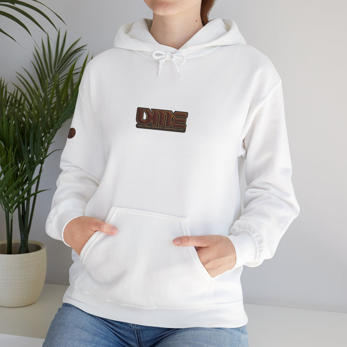 UME Retro Logo Hoodie — White, Black, Sand & More
