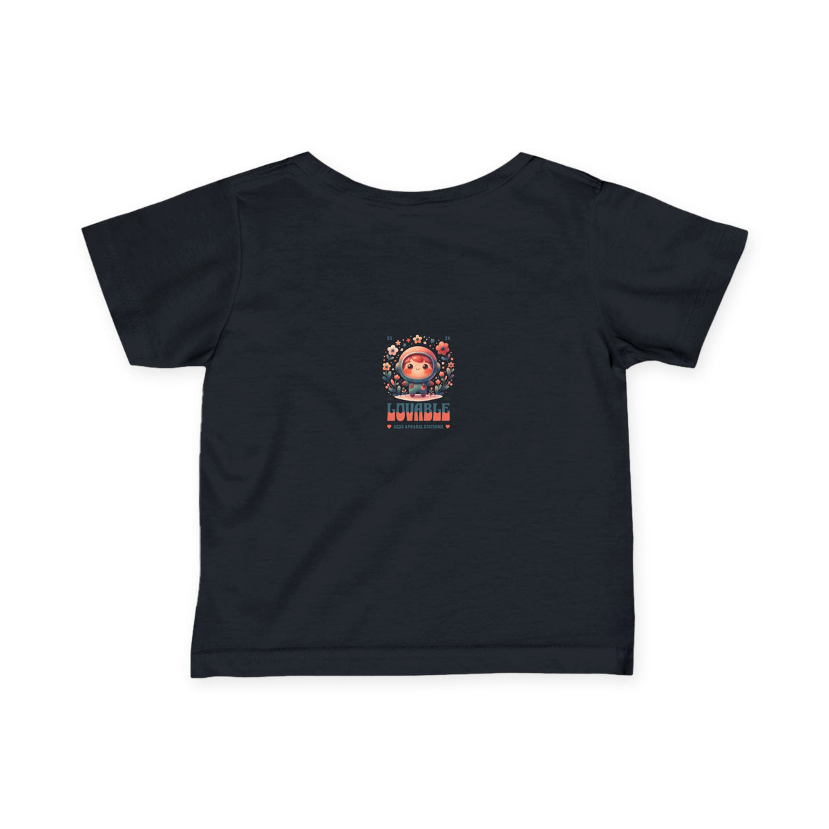 Lovable Astronaut Infant Tee — Cute Space Baby Graphic Baby Shirt