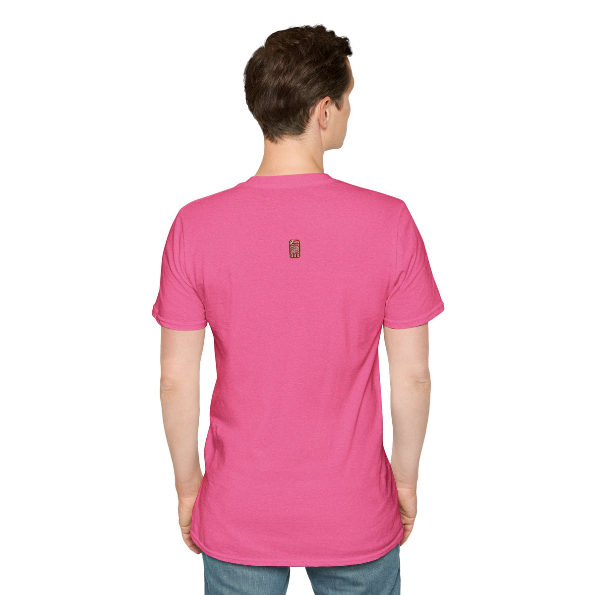 Minimalist Tiny Logo T-Shirt — Navy, White & More Base Colors
