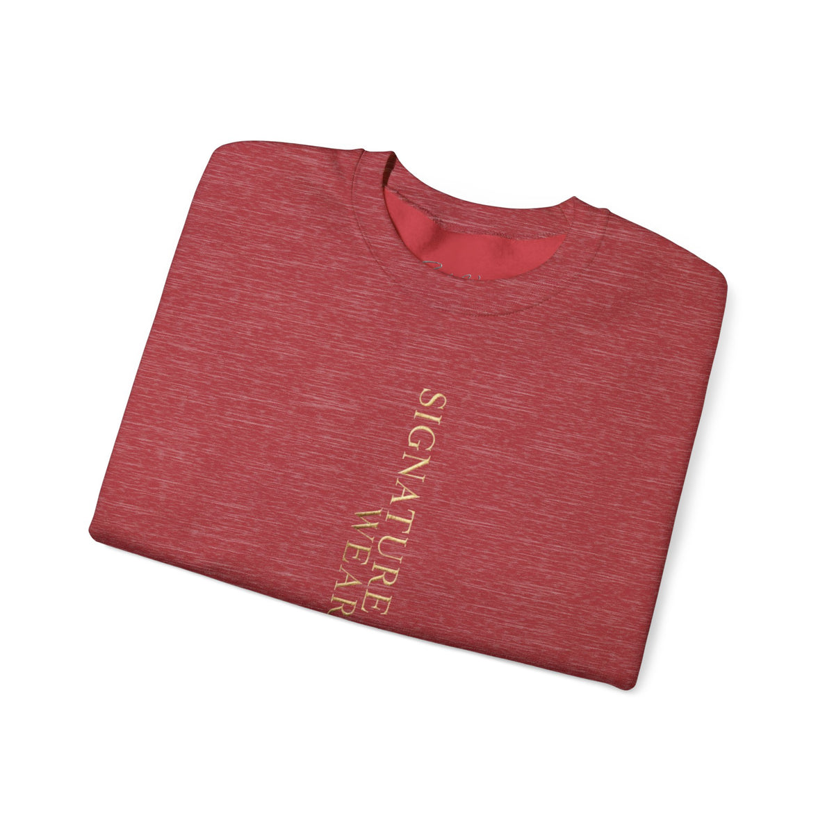 Signature Wear Minimalist Crewneck Sweatshirt — Black, Sand & More