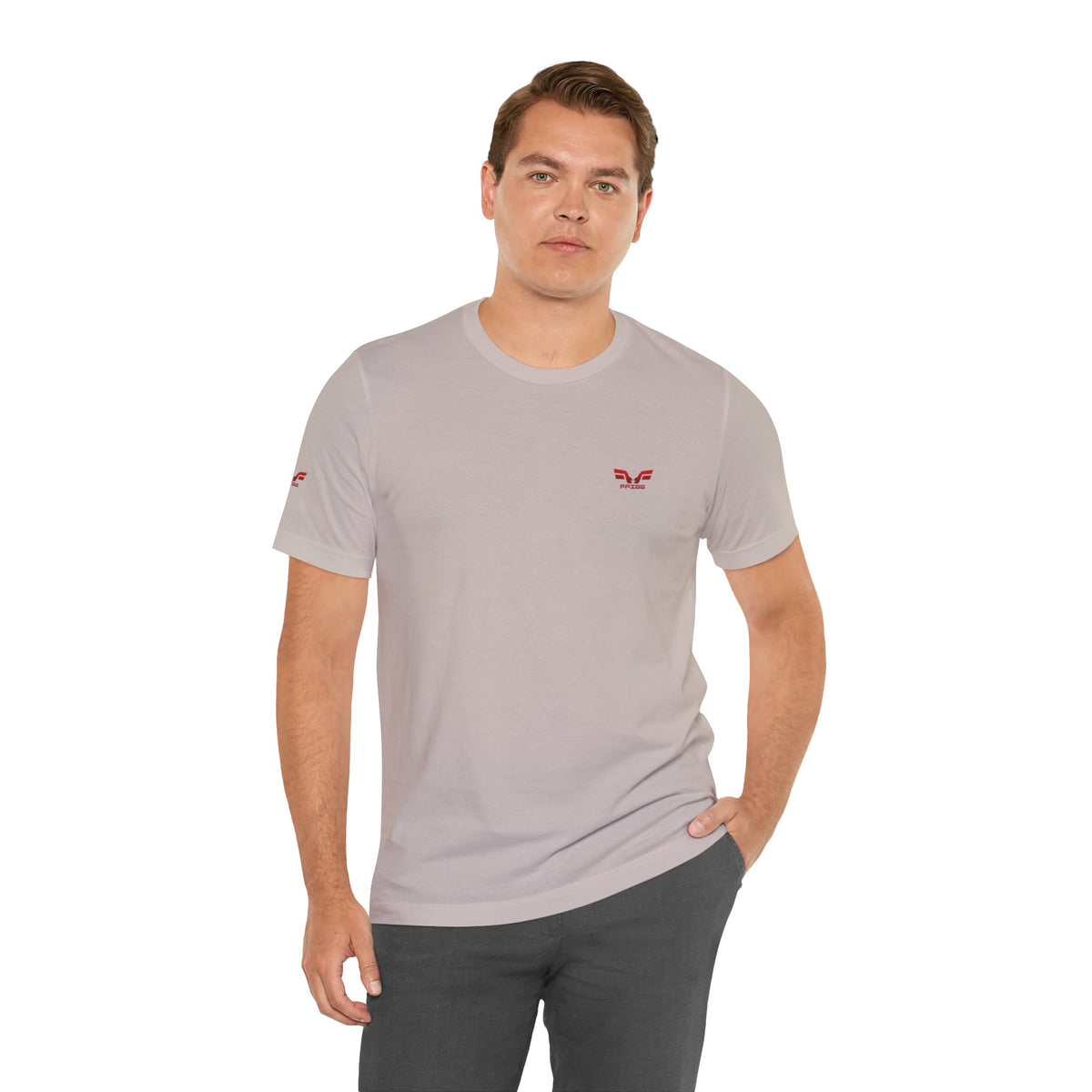 FFiGG Red Logo Graphic Tee — Black, White & More