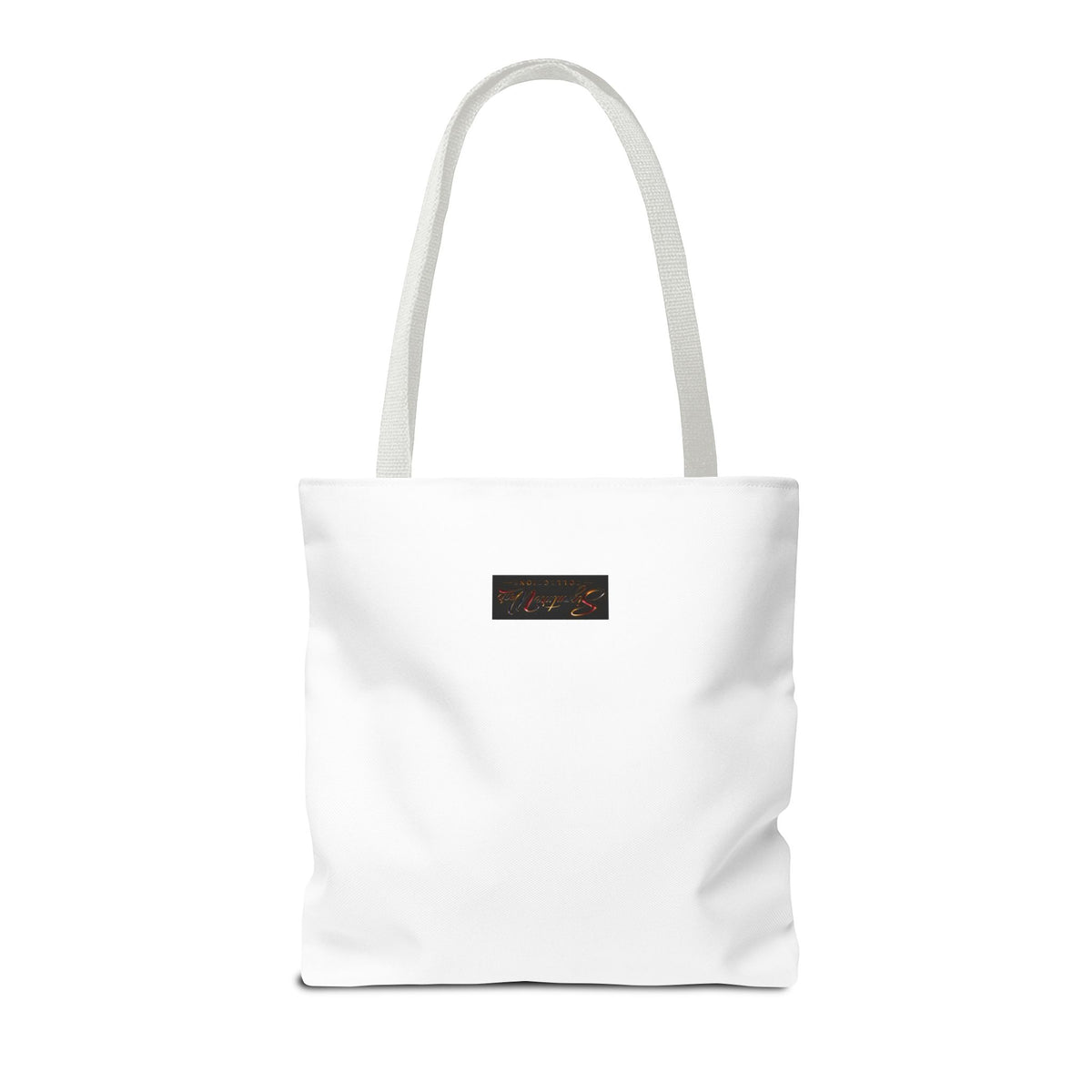 Signature Wear Collections Branded Tote Bag — in White