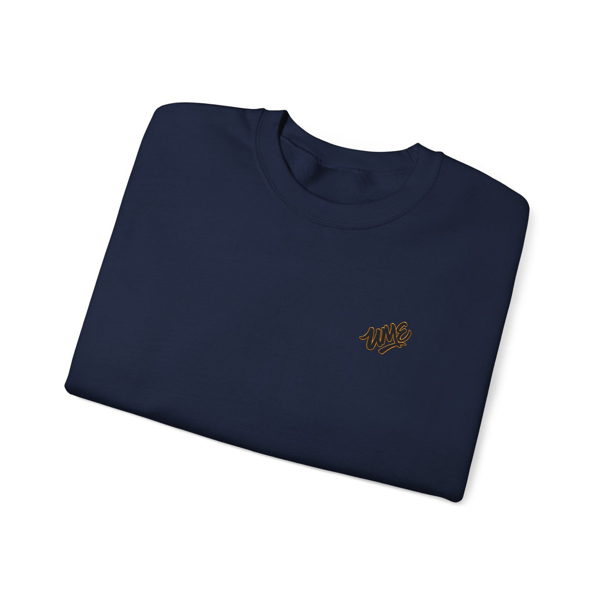 Crewneck Sweatshirt — UME Black Logo All-Over Print