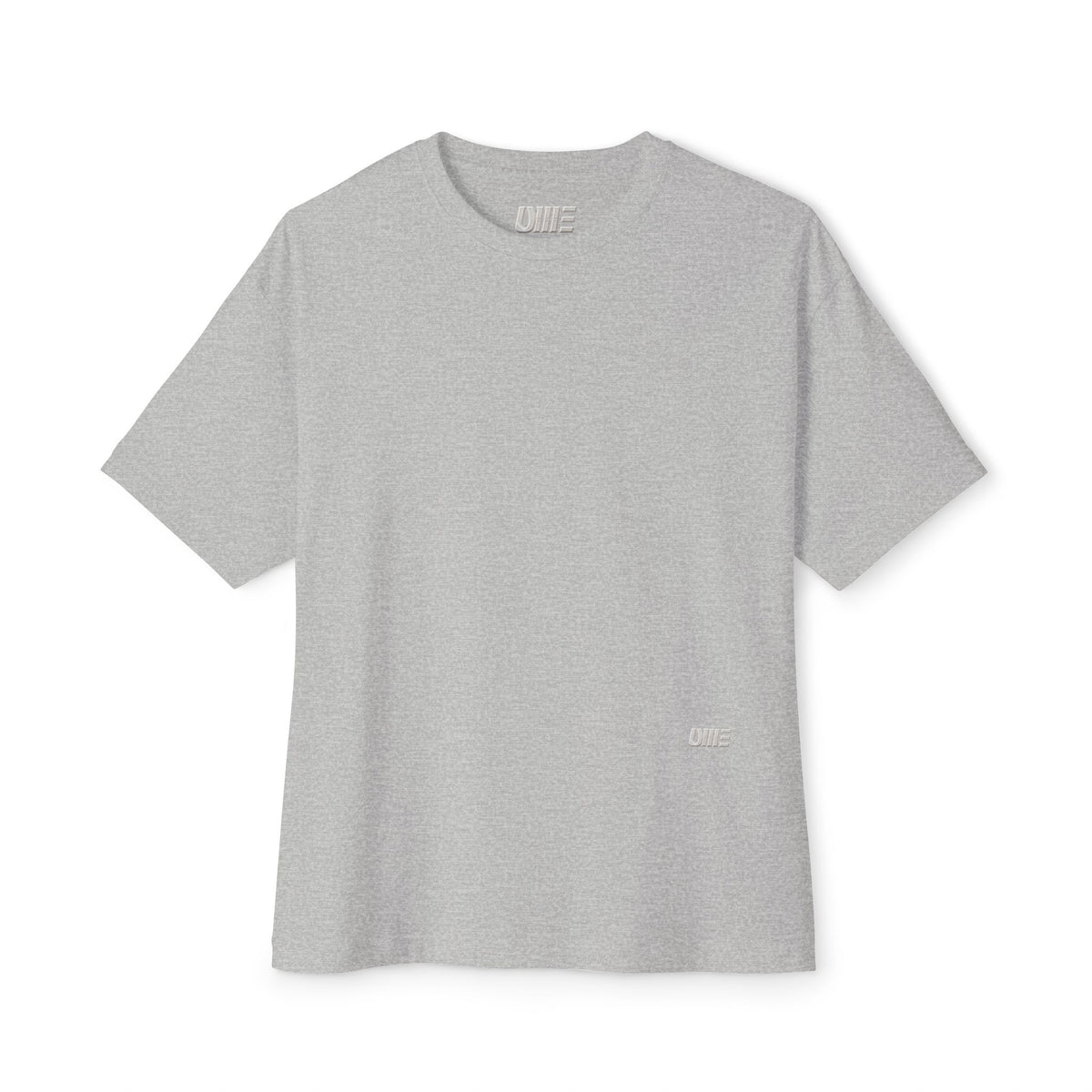 Oversized Boxy T-Shirt — Multi-Color Minimal Graphic
