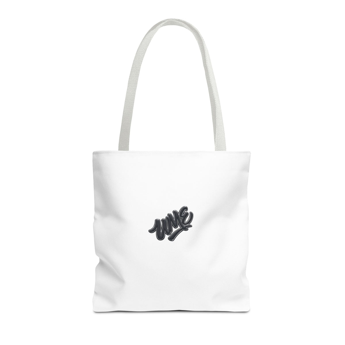 Tote Bag — White UME Black Logo Streetwear Carryall