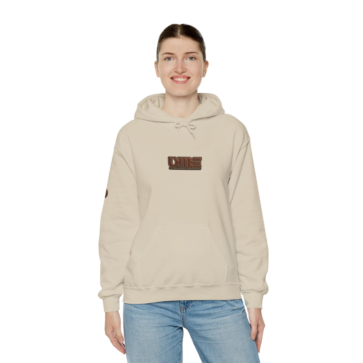 UME Retro Logo Hoodie — White, Black, Sand & More