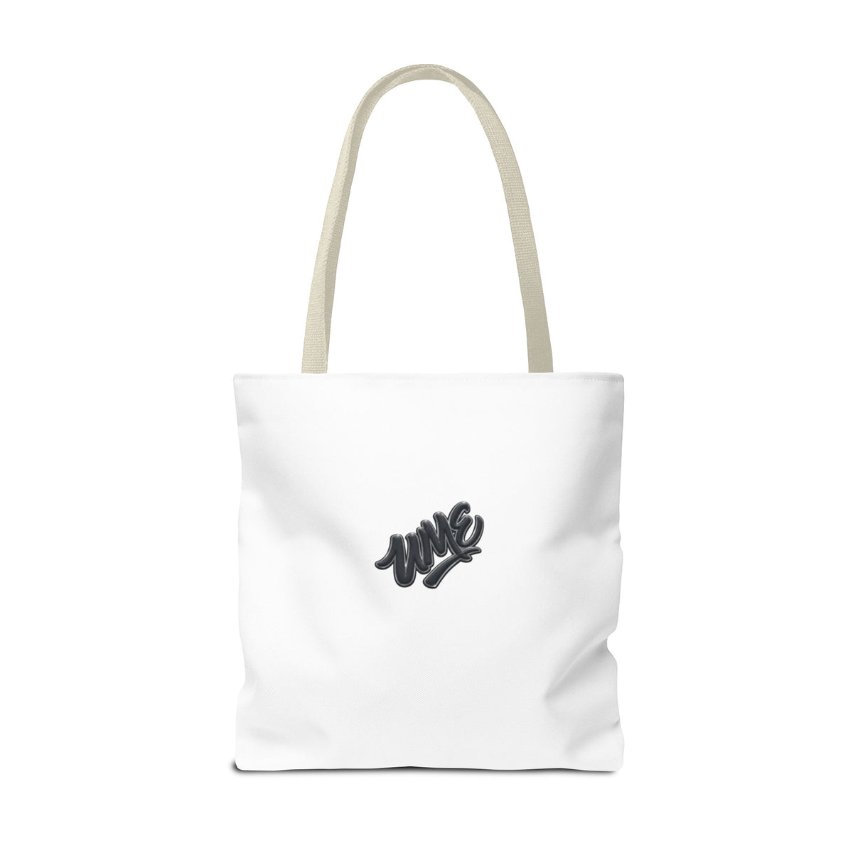 Tote Bag — White UME Black Logo Streetwear Carryall