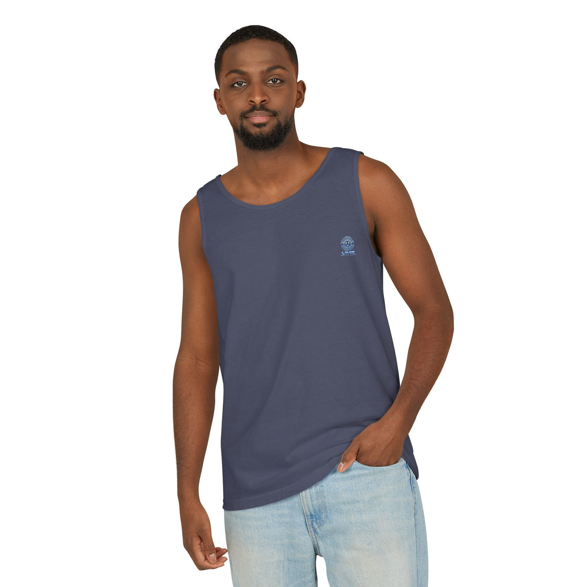 Garment-Dyed Tank Top — UME Activewear Logo