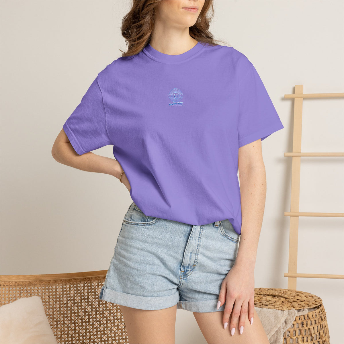 Garment-Dyed Heavyweight Tee — UME Activewear Logo