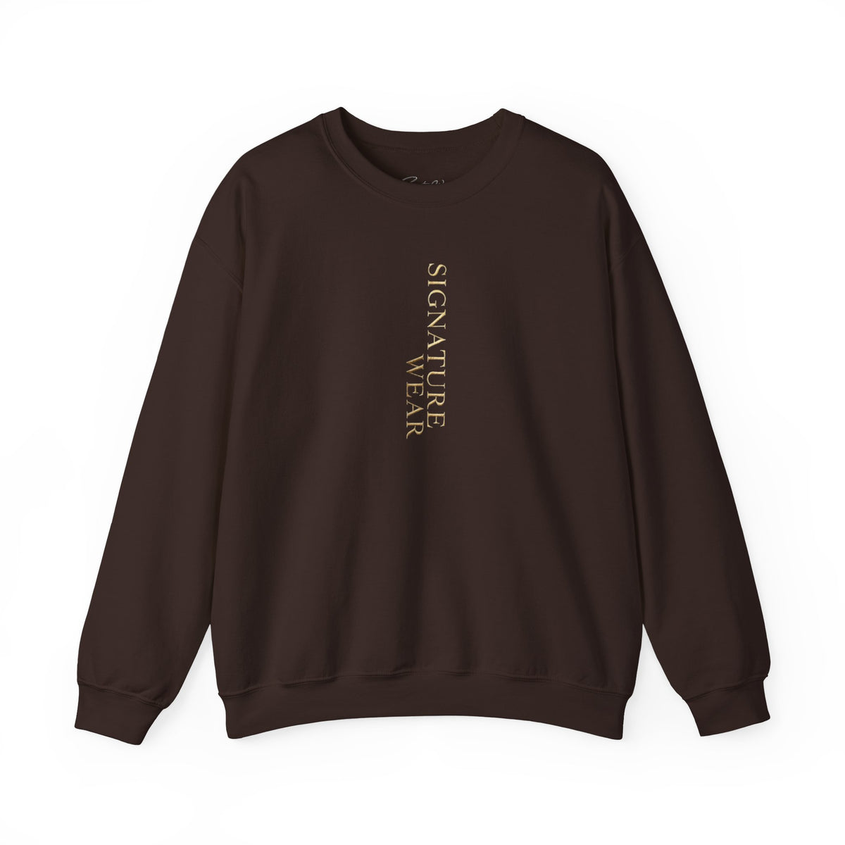Signature Wear Minimalist Crewneck Sweatshirt — Black, Sand & More