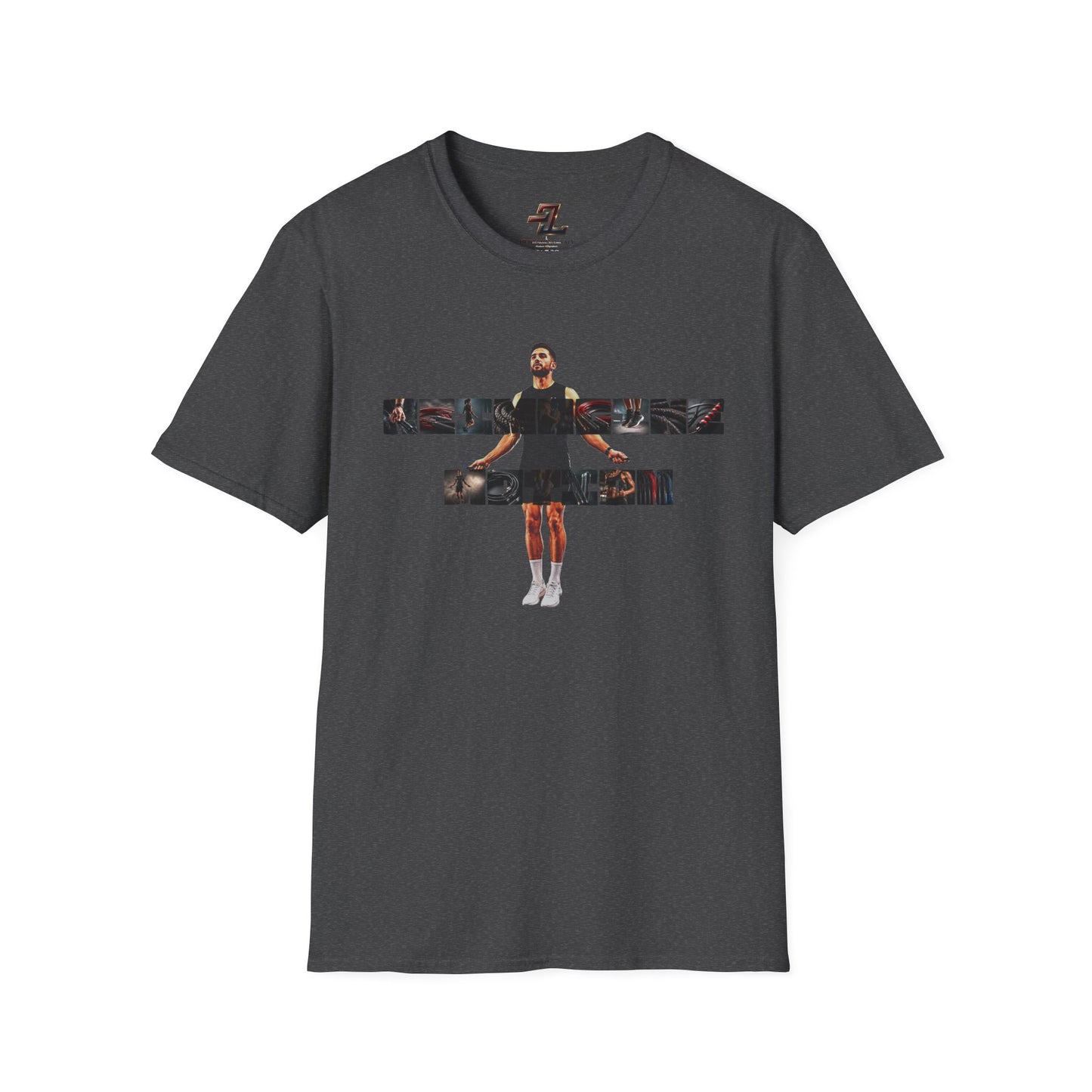 The Grind Graphic Tee — Cinematic Athlete Collage