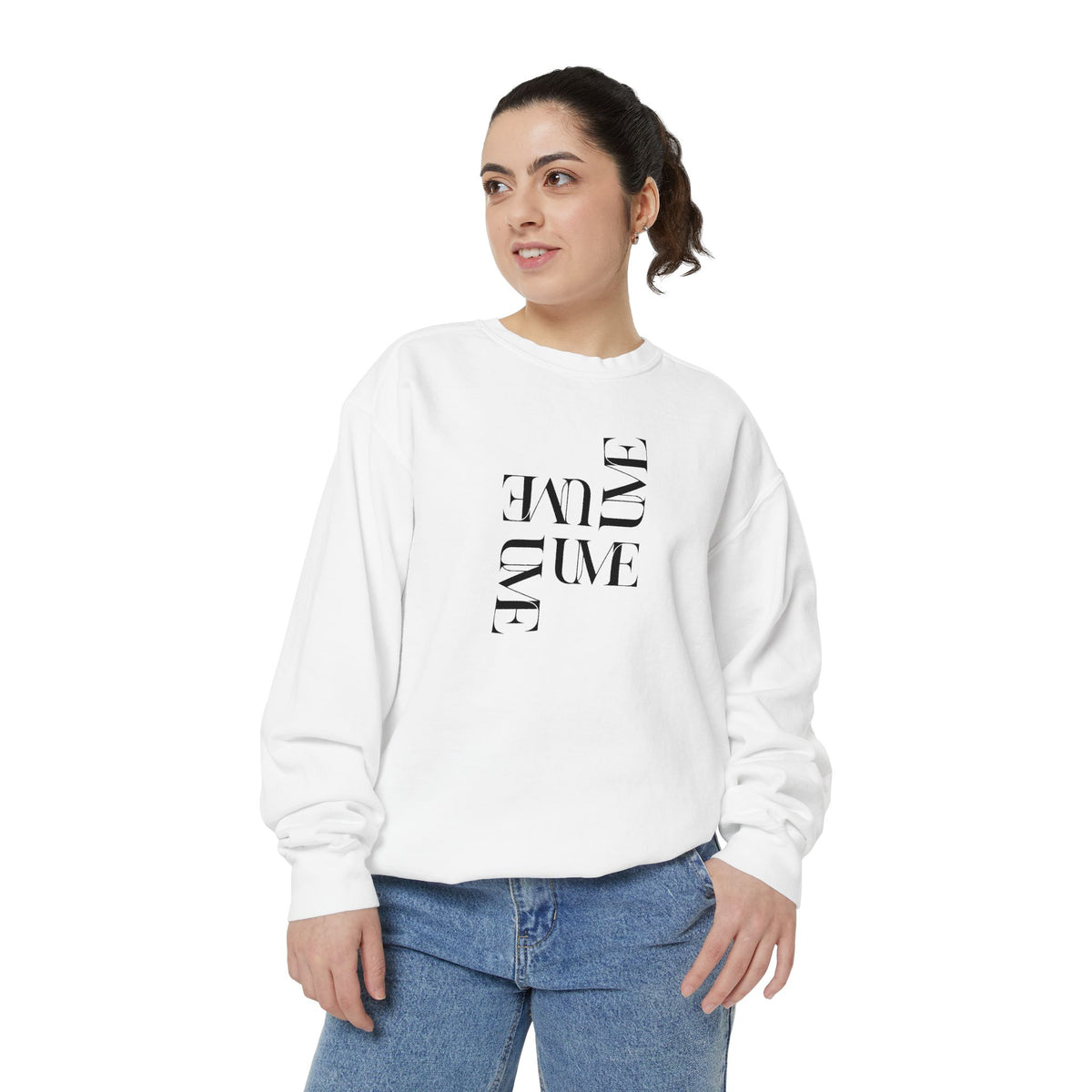 UME Statement Sweatshirt — White, Butter & More Colors