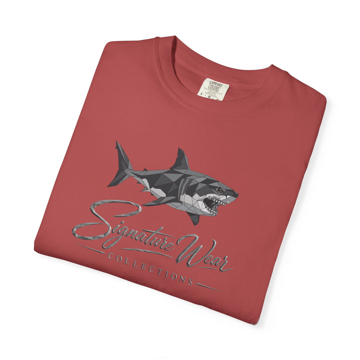 Signature Wear Shark Graphic T-Shirt — White, Black & More Colors