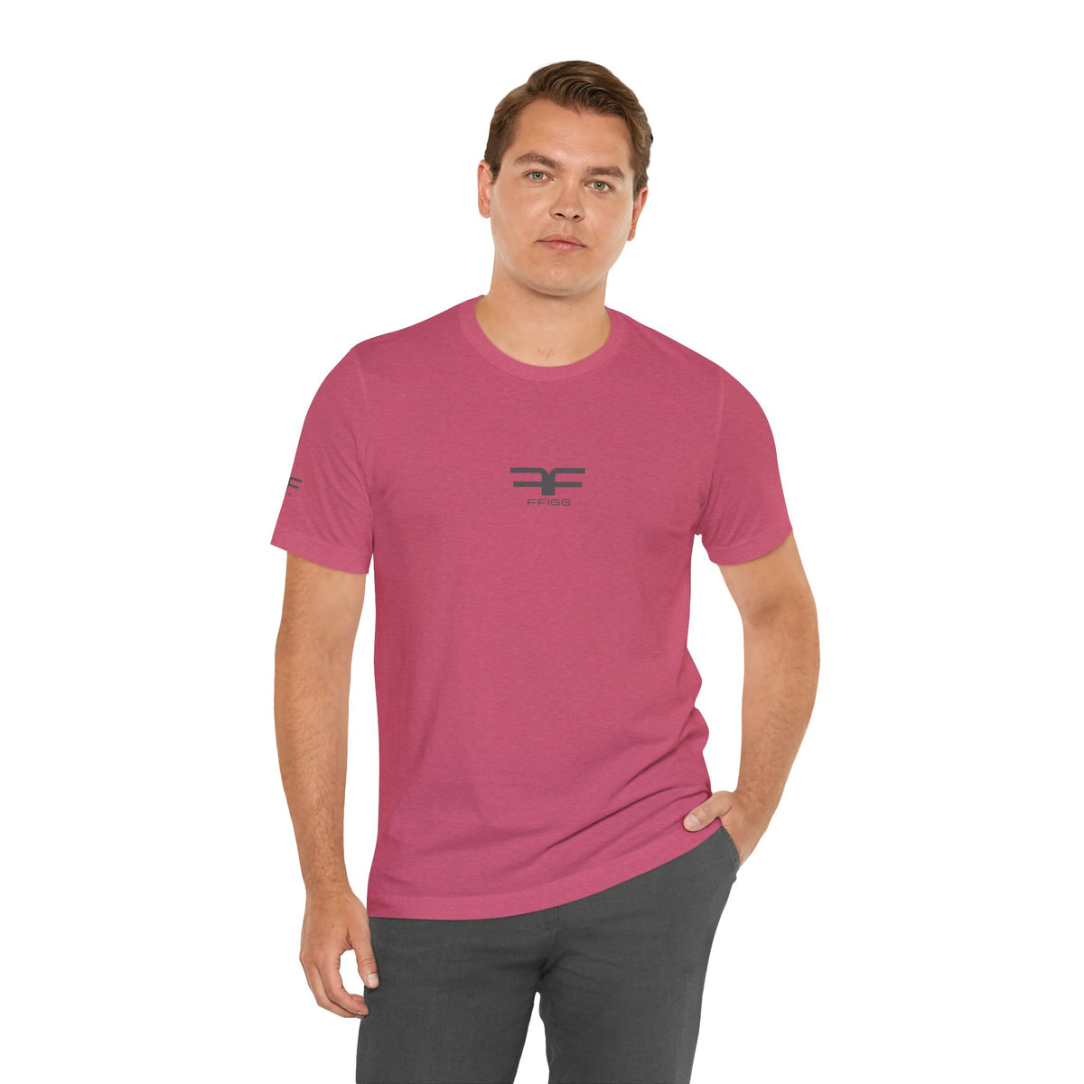 FFiGG Minimalist Logo T-Shirt — Black, White & More