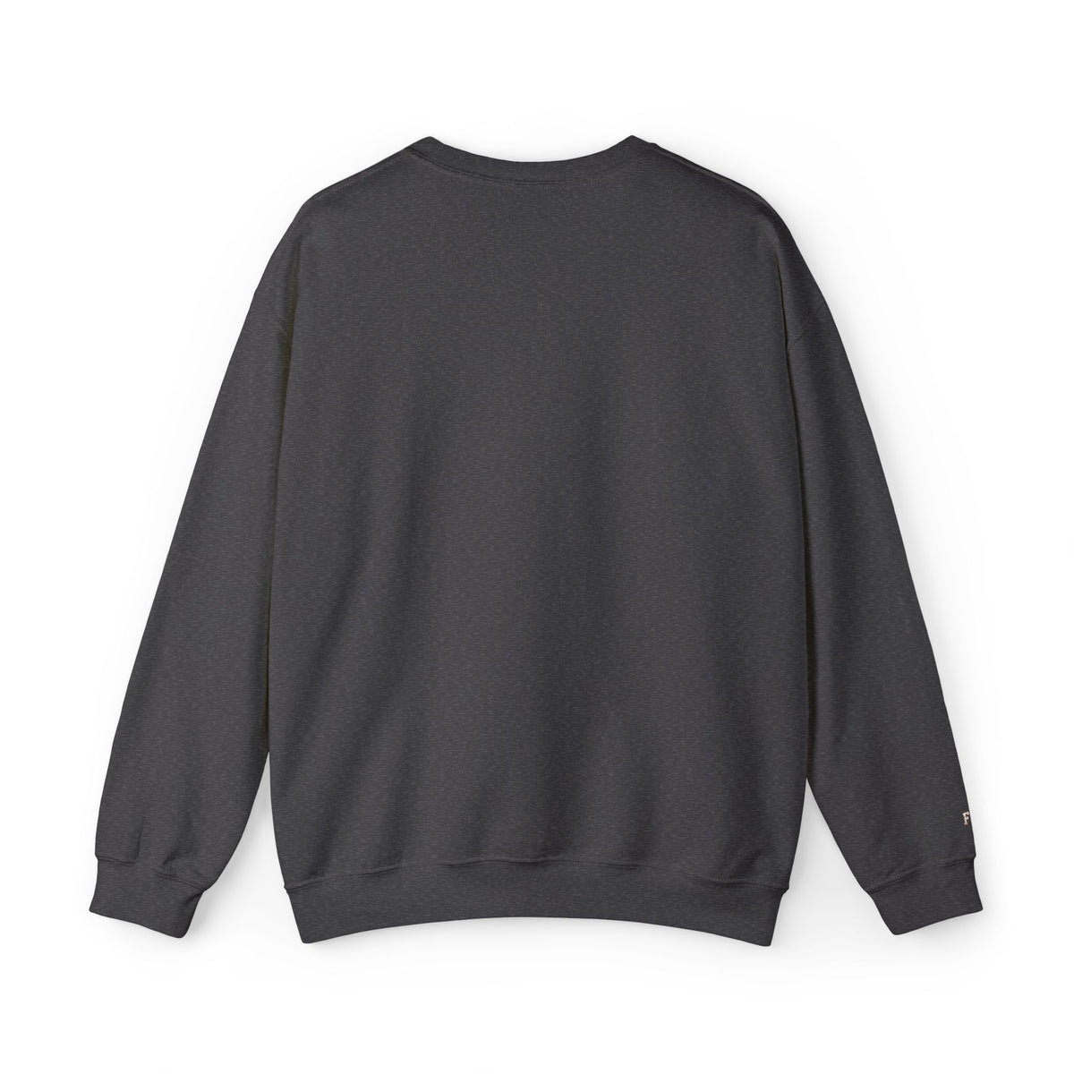 FFiGG Embroidered Collegiate Crewneck — Sport Grey, Black & More Colors