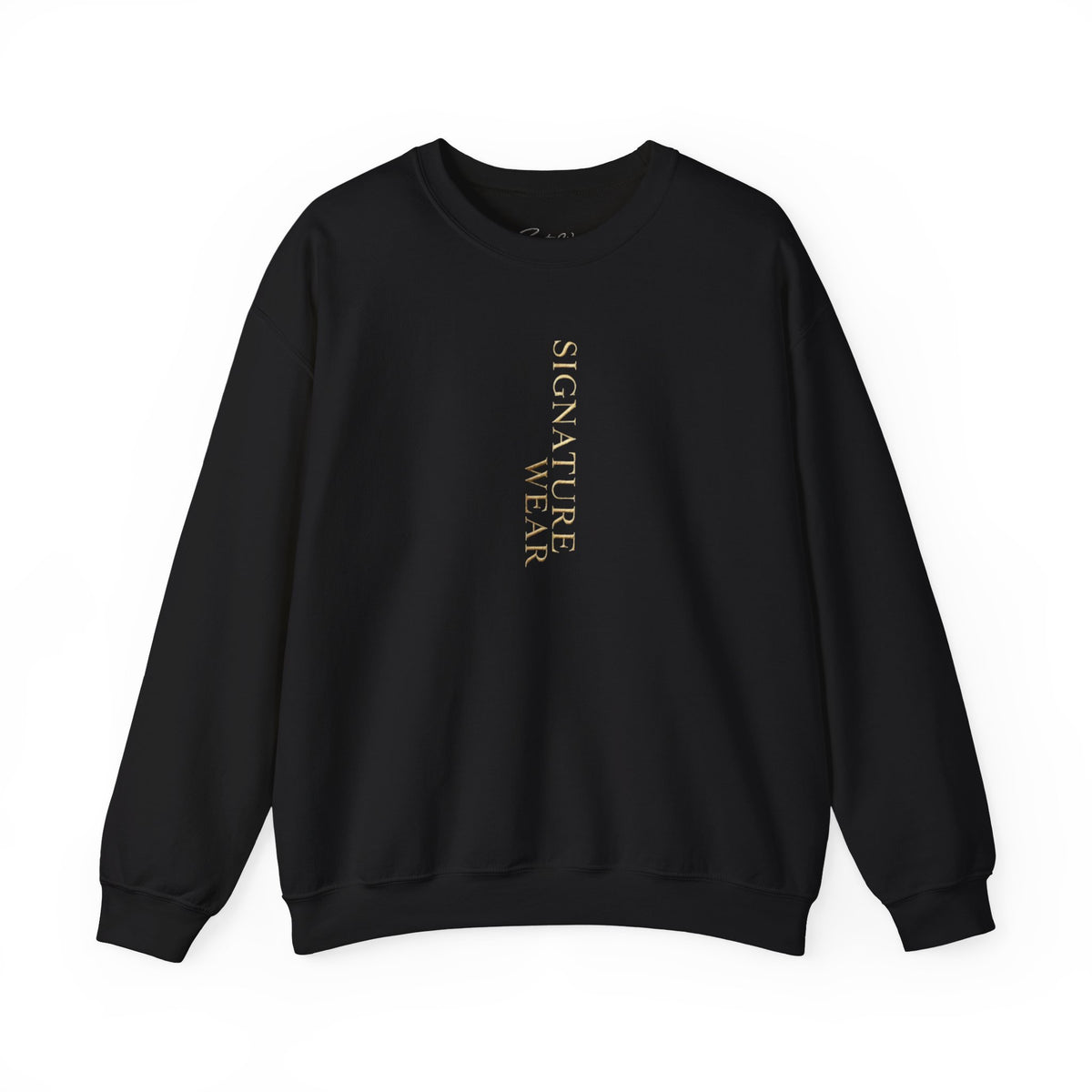 Signature Wear Minimalist Crewneck Sweatshirt — Black, Sand & More