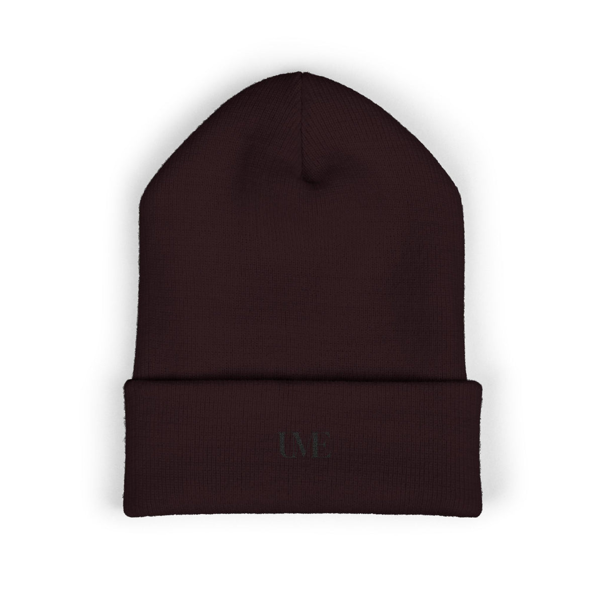 UME Embroidered Cuffed Beanie — White, Red & More Colors