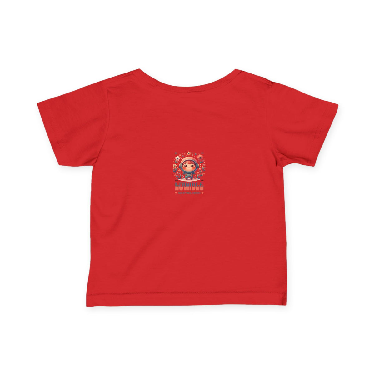 Lovable Astronaut Infant Tee — Cute Space Baby Graphic Baby Shirt
