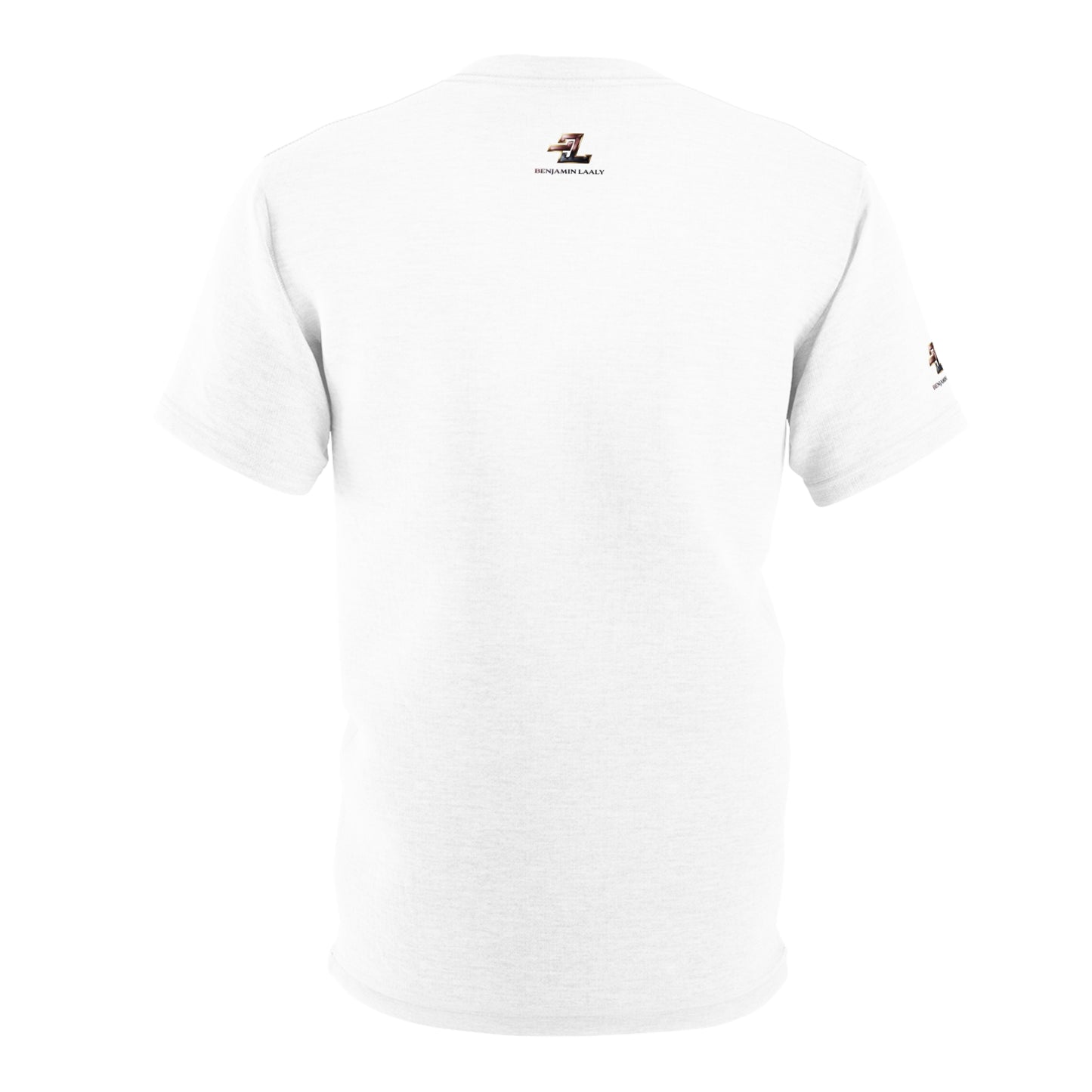 Cut & Sew Tee — Minimal Stripe Shoulder Accent