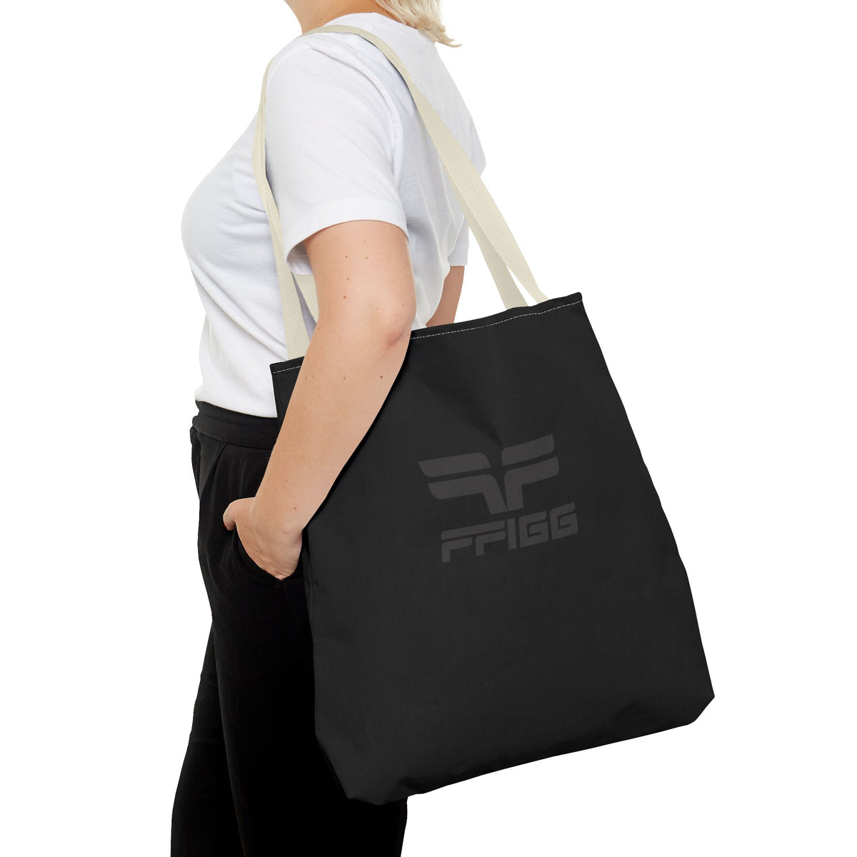 FIG Logo Tote Bag — Black
