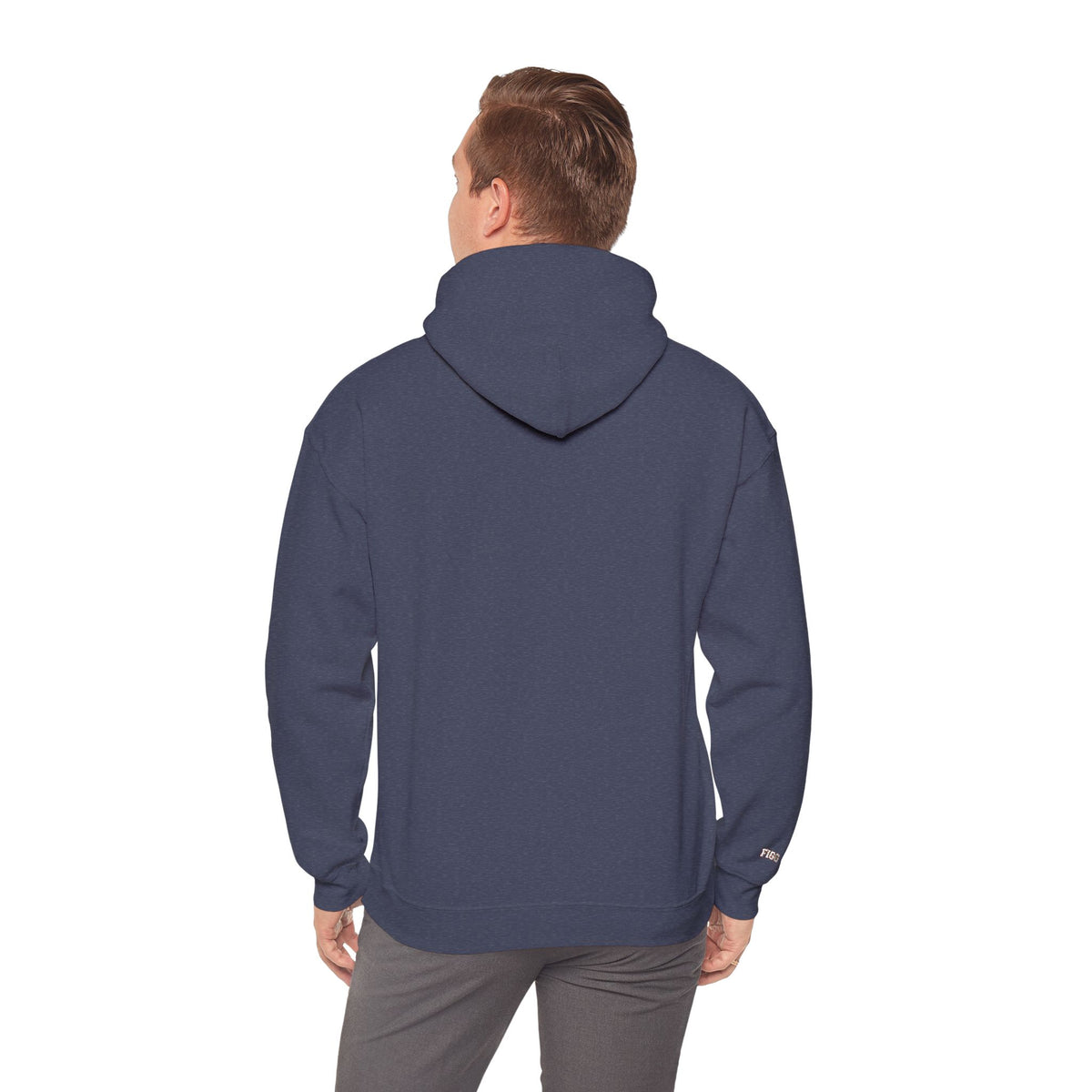 FFiGG Embroidered Varsity Hoodie — White, Black, Grey & More Colors
