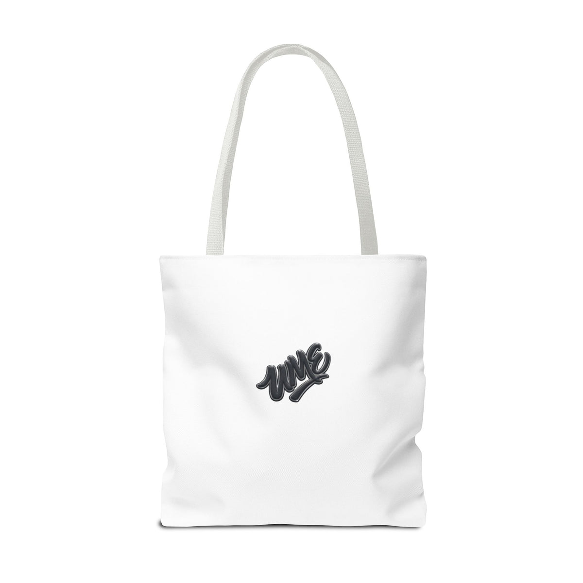 Tote Bag — White UME Black Logo Streetwear Carryall