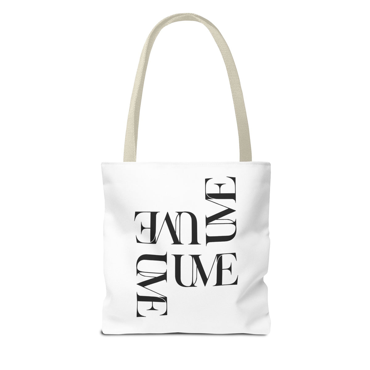 UME Typography Statement Tote Bag — White