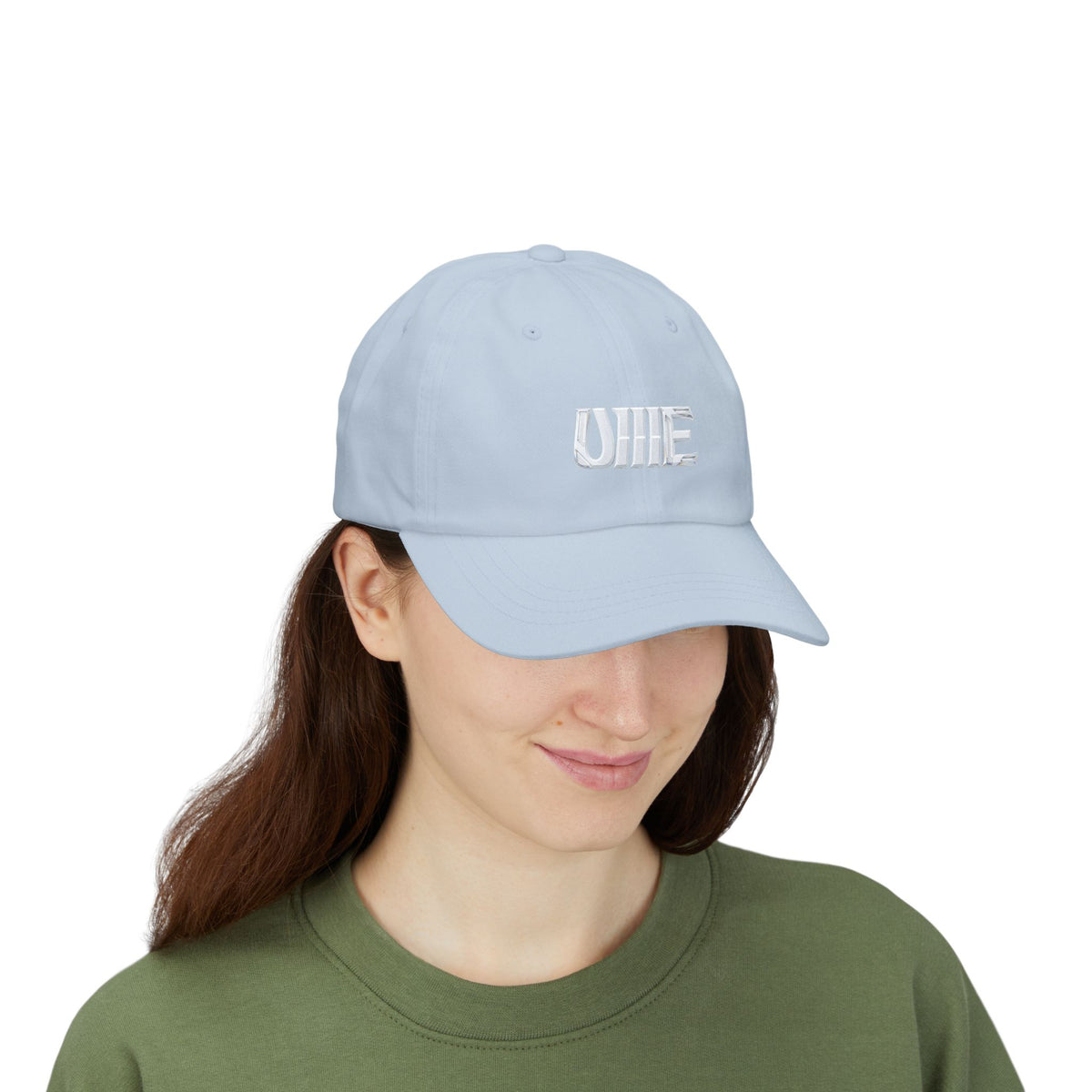 Classic Dad Cap — Multi-Color "ONE" Embroidered Baseball Hat