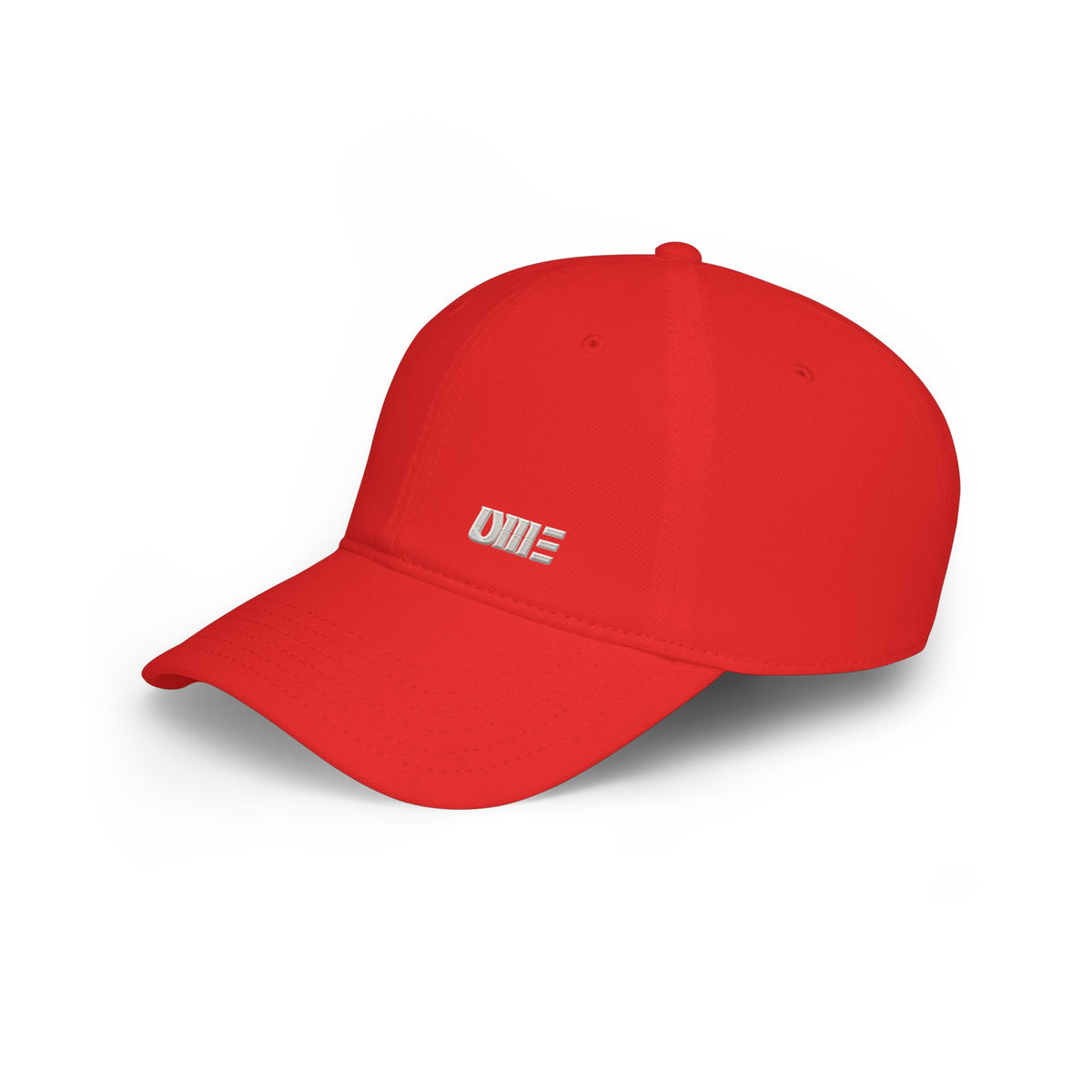 Low-Profile Cotton Baseball Cap — Multi-Color Embroidered Hat