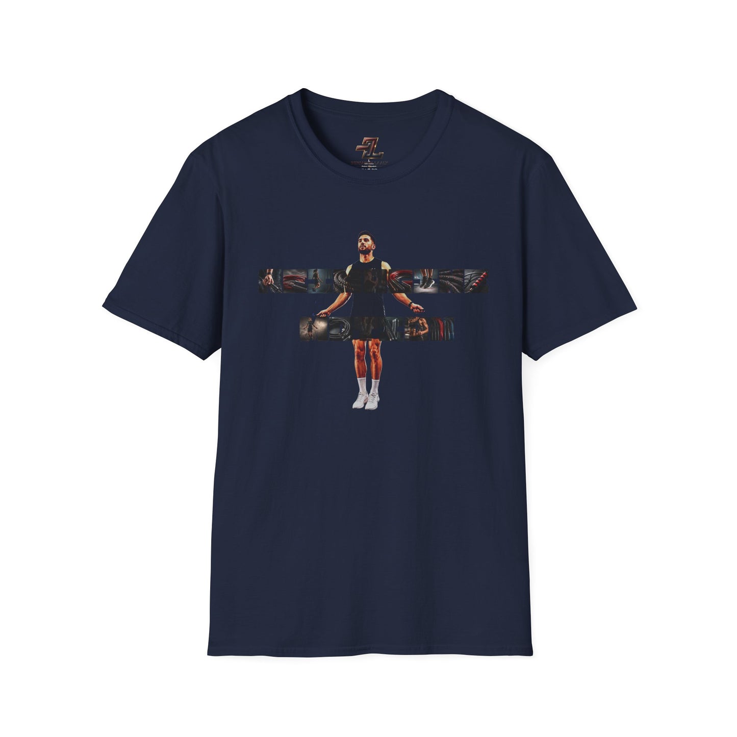 The Grind Graphic Tee — Cinematic Athlete Collage
