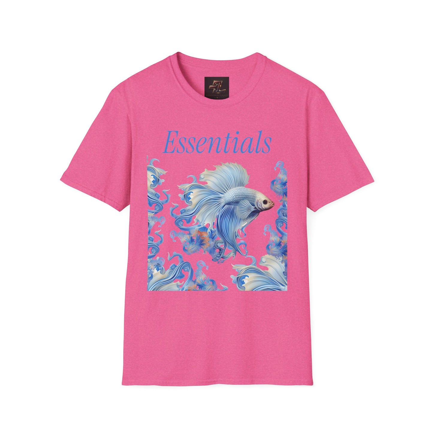 Essentials Betta Fish Graphic Tee — Softstyle Unisex T-Shirt